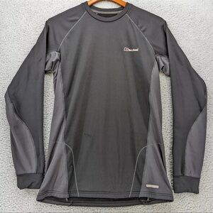Berghaus Argentium Pullover Long Sleeve Crewneck Thermal Base Layer Mens Large L